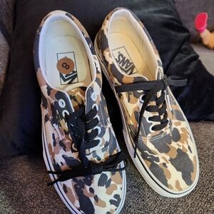 New Vans Era Cow Unisex lace up men 6.5 women's 8 shoes
